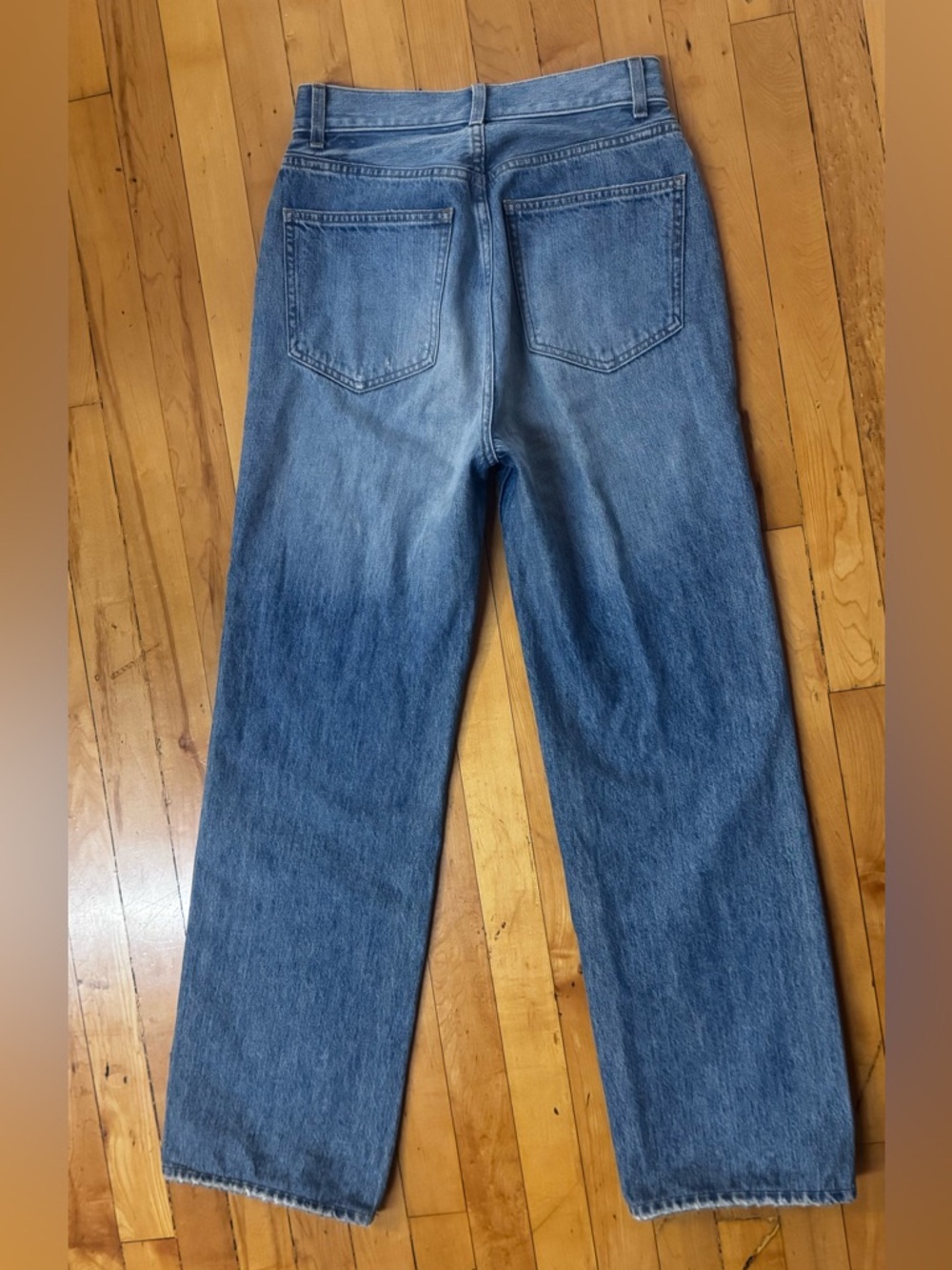 Doen Laurent Jeans in Faded Blue Wash - Picture 4 of 12